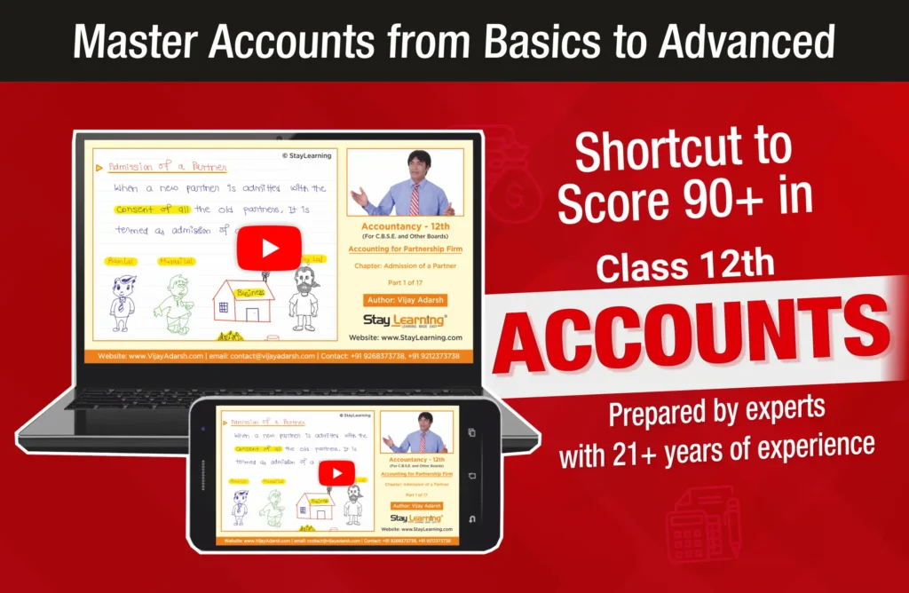 12th Accounts Video Course CBSE